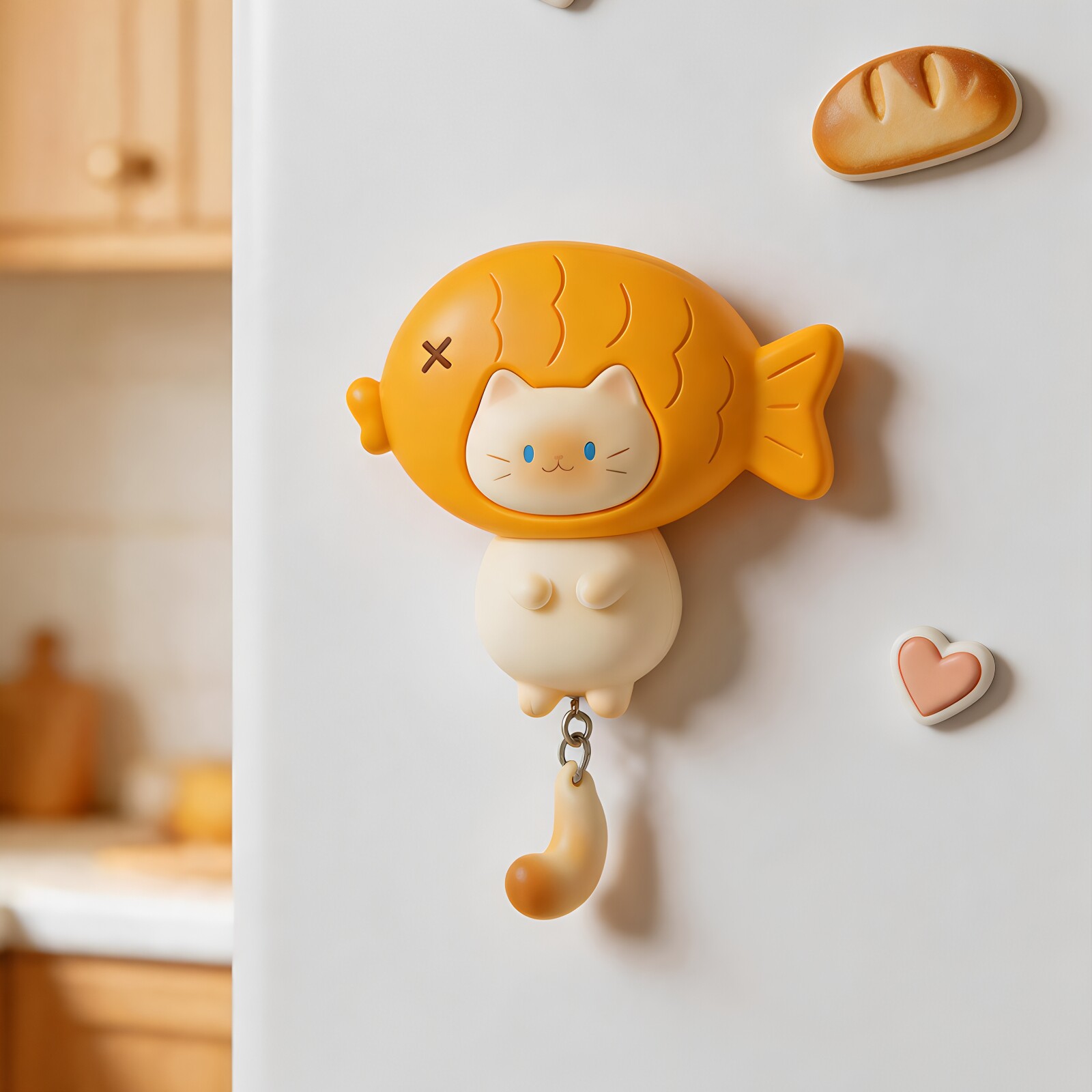 百变喵仔铺盲盒小猫磁性冰箱贴