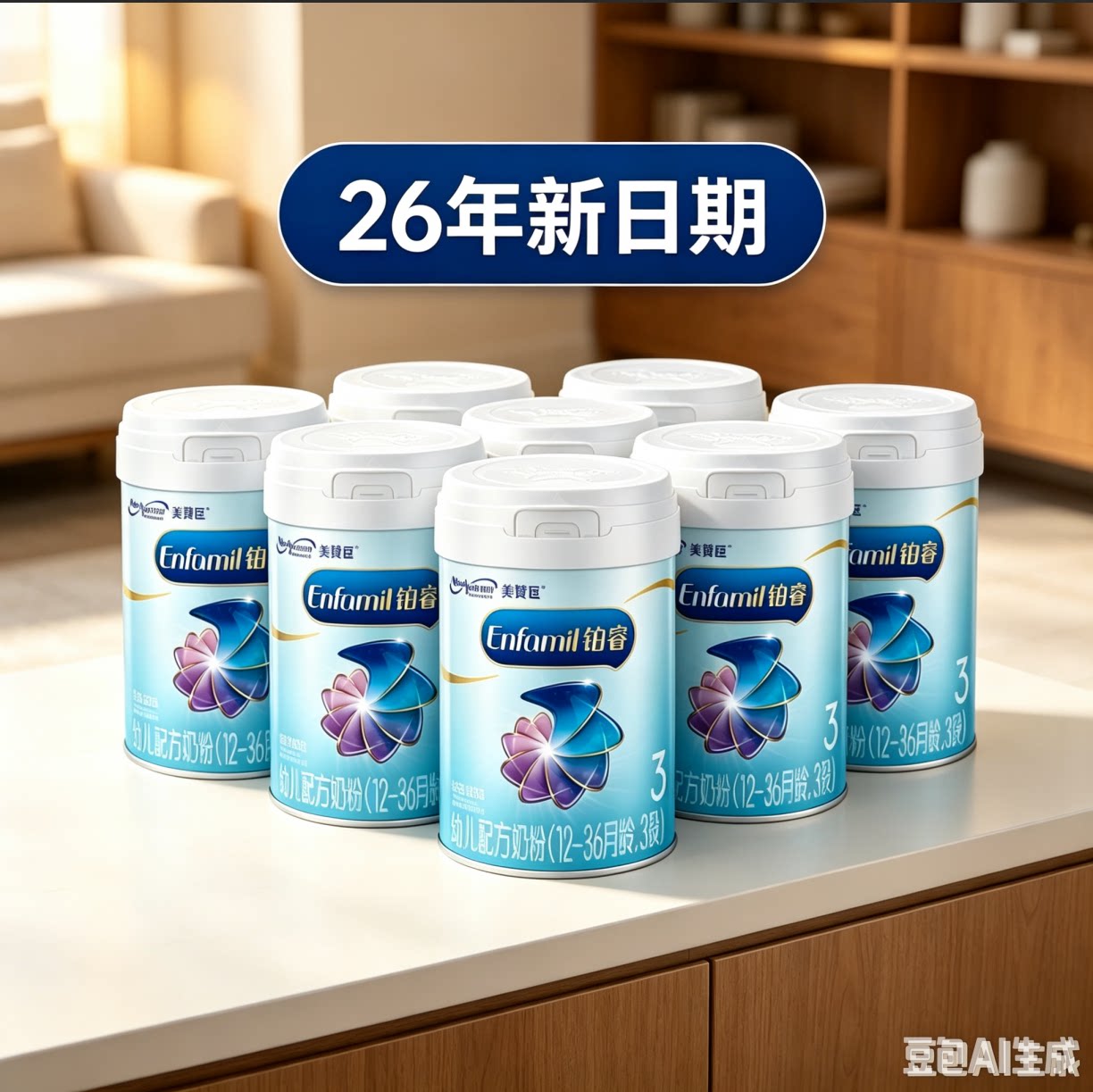 美赞臣铂睿3段幼儿配方奶粉(12-36月) 荷兰进口 A2奶源新国标850g
