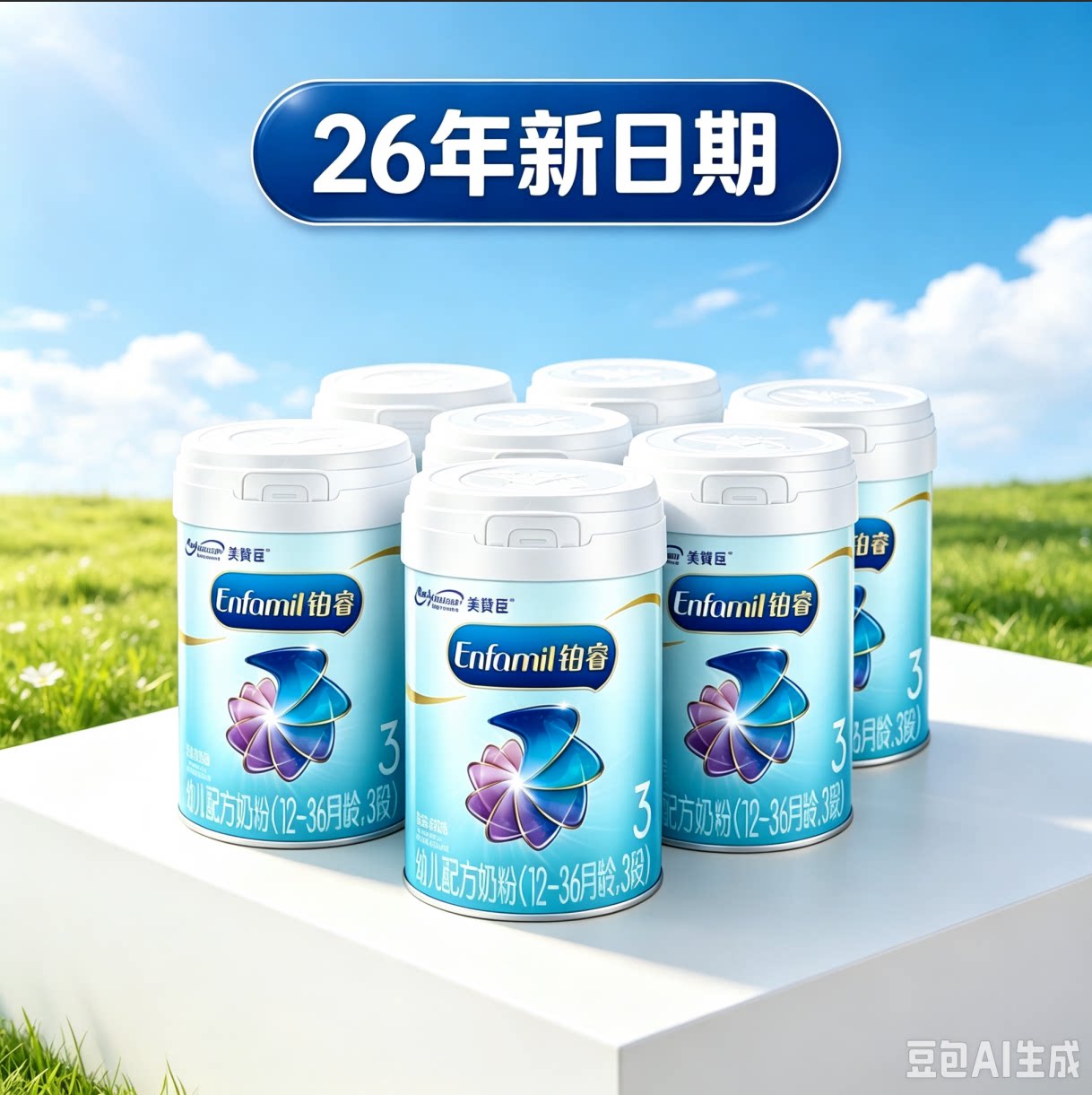 美赞臣铂睿3段850g幼儿配方奶粉(12-36月) 荷兰进口 A2奶源新国标