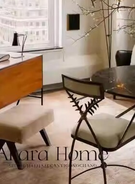 中古换鞋凳家用门口设计师款复古风搁脚凳子入户轻奢换鞋凳高级感