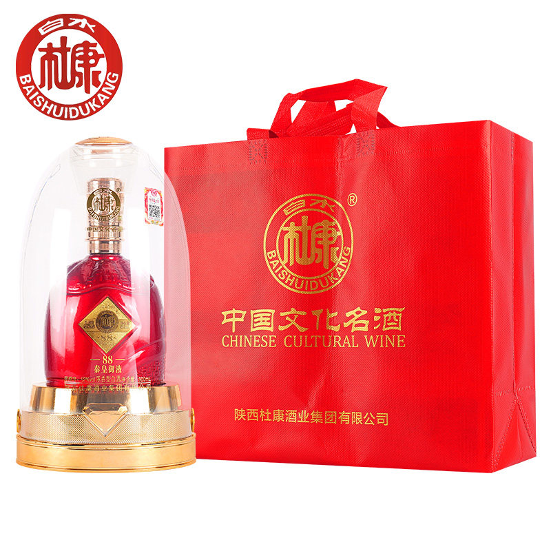 杜康秦皇御液酒52度浓香型白酒500ml*6瓶正宗纯粮酒高档白酒