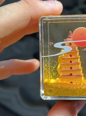 西安大雁塔流沙摆件伴手礼送人