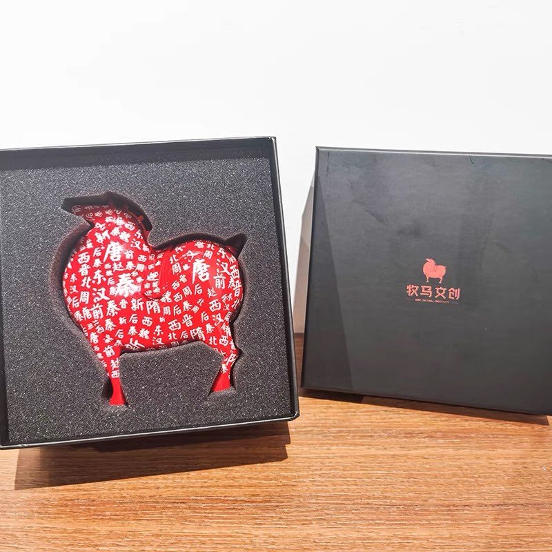 西安东西唐富贵迷你长安马桌面摆件家居创意礼品树脂工艺品礼物