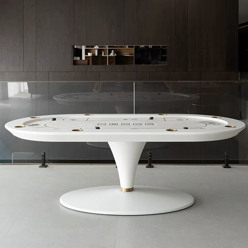 意式轻奢棋牌桌现代简约德州扑克