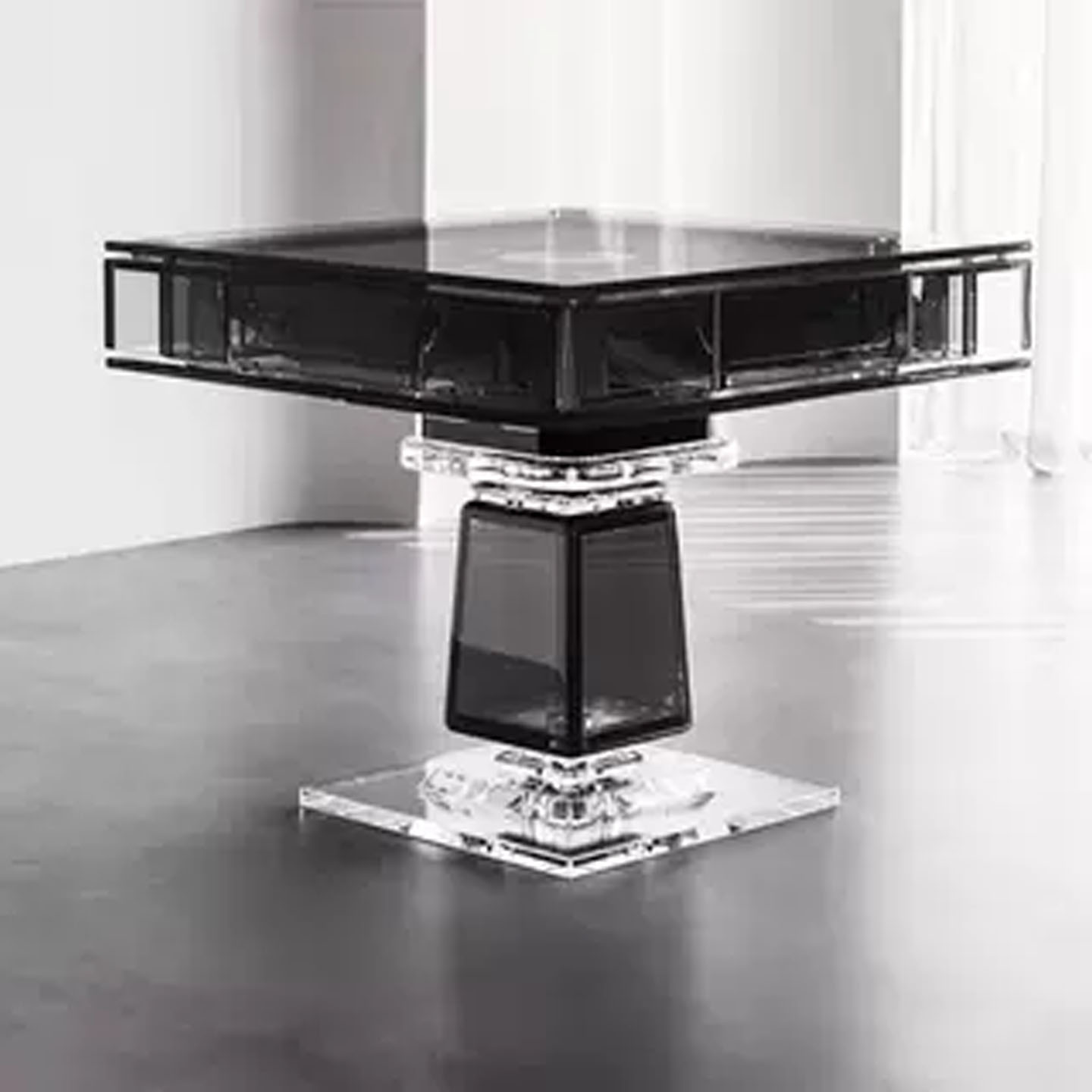滑哈哈麻将机全自动亚克力轻奢风