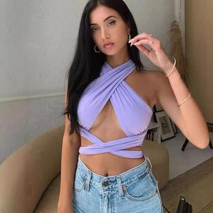 streetwear clothing aesthetic shirt backless sleeveless