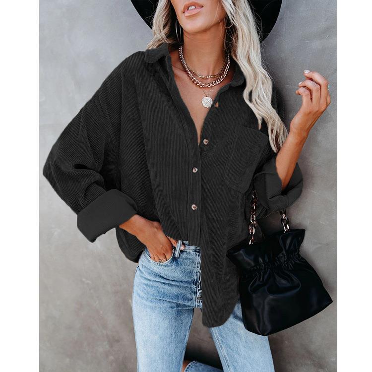 blouses casual ladies streetwear clothes fall for cardigan