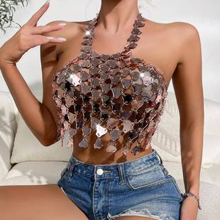 party beach festival club tops bra glitter outfit sparkly