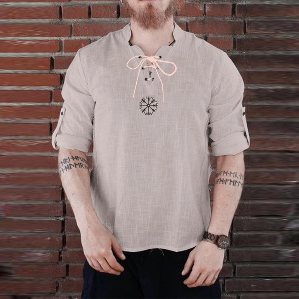 Cotton and linen fashion embroidery long short sleeves