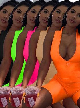 sexy scrunch sporty jumpsuit raises butt woman gym one