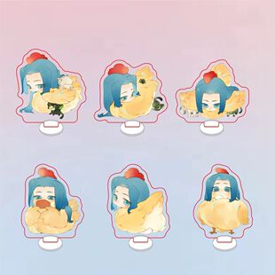 罗小黑战记2无限Q版双面亚克力钥匙扣立牌装饰摆件创意精美小礼物