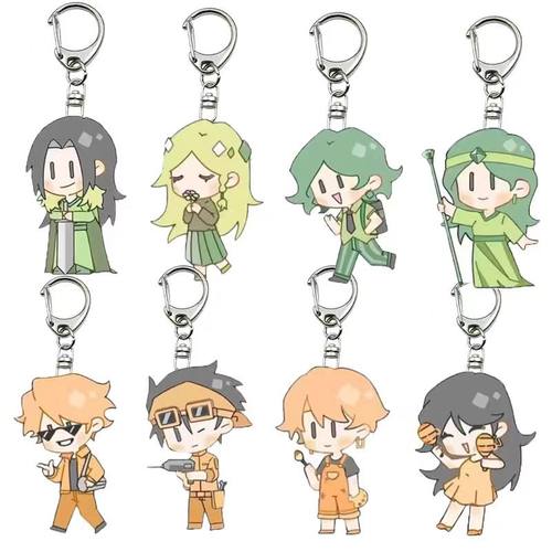 MBTI16型人格周边钥匙扣infp学生书包挂件饰品钥匙链生日礼物