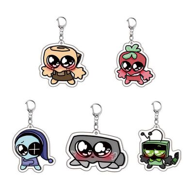 Dandy's World Plush Scraps丹迪的世界亚克力钥匙扣挂件