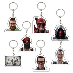 三角洲行动挂件乌鲁鲁堵桥全家福周边同款钥匙扣送朋友书包小挂饰