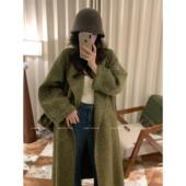 休闲中长款 双面羊毛大衣外套 秋冬新款 腰带款 人生大衣 25年新款