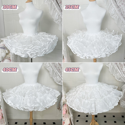 裙撑Lolita暴力无骨软纱撑洛