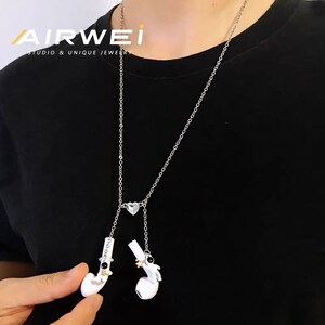 通用耳机女链装饰蓝牙无线苹果