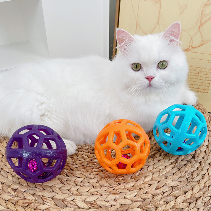 猫狗玩具球可发声弹性佳磨牙互动