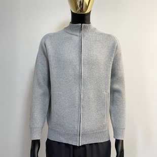 夹克开衫 外贸出加拿大 加厚针织衫 秋冬男立领长袖 外套 89.9美刀