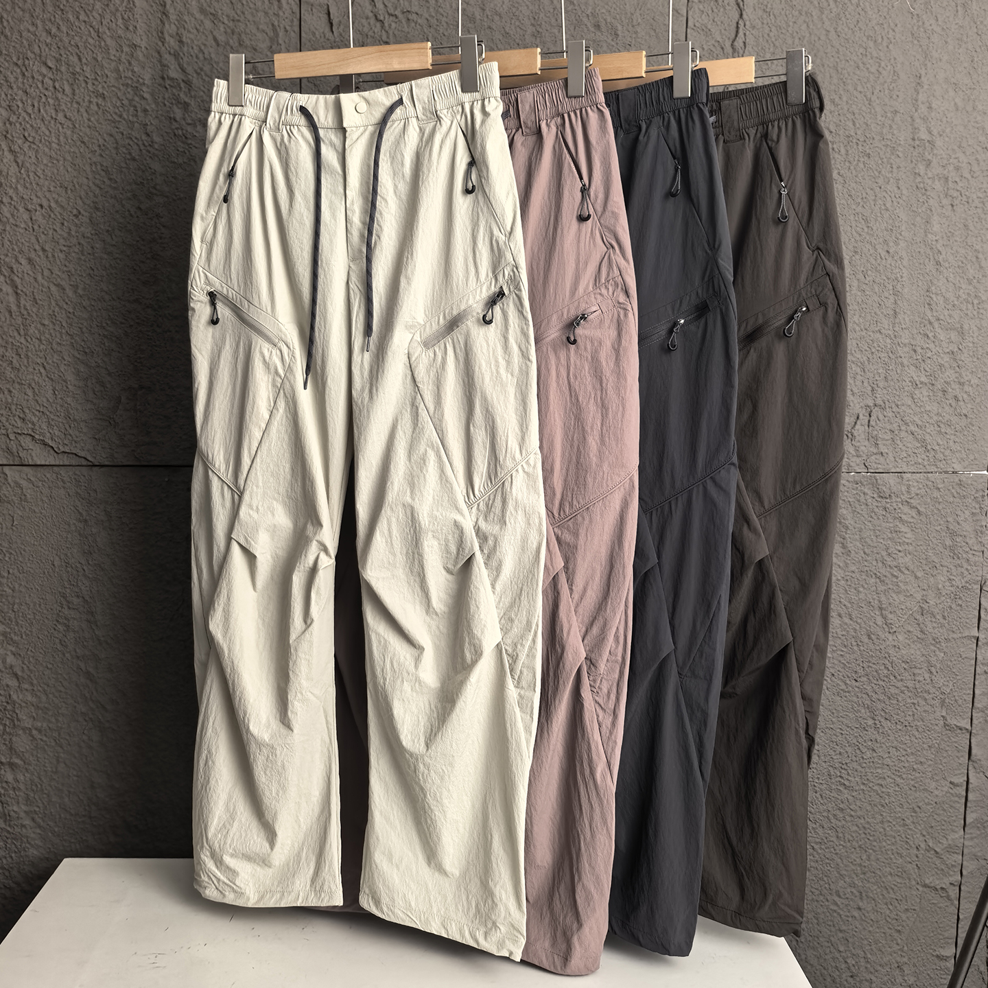 户外复古弯刀工装裤情侣休闲裤