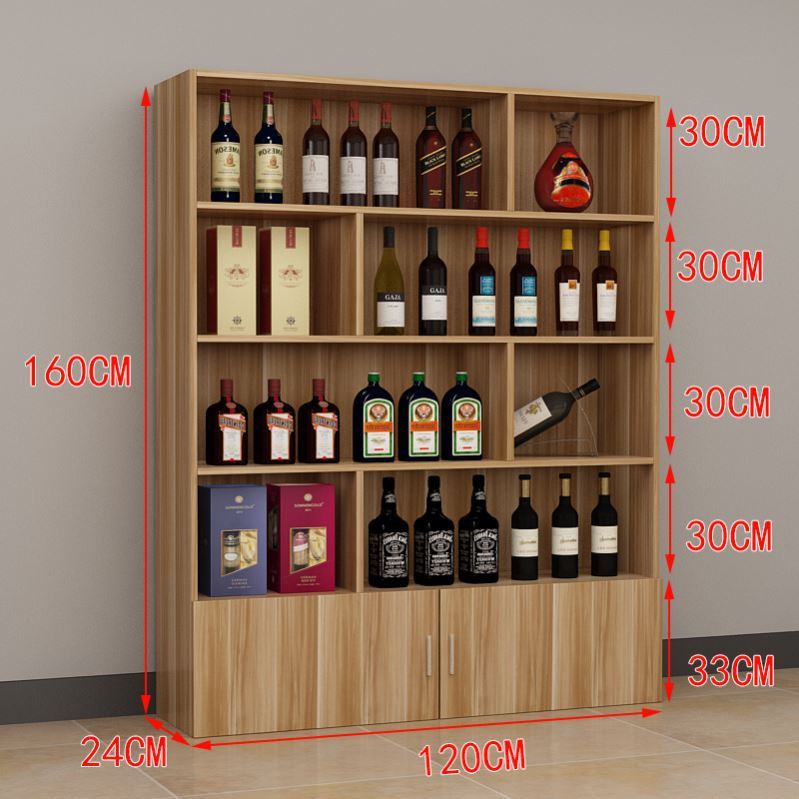 多层展示柜商用木质复古家用多功能酒店茶叶自由B组合红酒货柜货