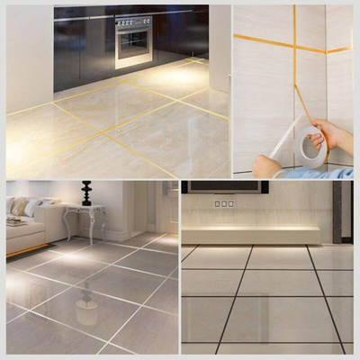 美缝贴瓷砖防水V耐磨天花板地砖美边线贴纸吊顶装饰地板缝隙遮挡