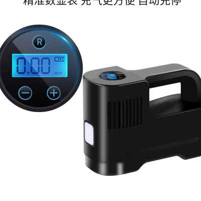 无线车载充气q泵小轿车便携式小型车家两用多功能大功率汽车打气