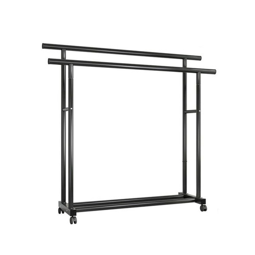 晾衣杆阳台顶装固定式吊顶式铝合金打孔凉衣捍固定杆晾衣架家用