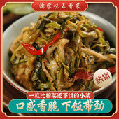 下饭菜荻港小菜香菜手工制作早餐酱菜咸菜安徽皖江特产下饭菜240g