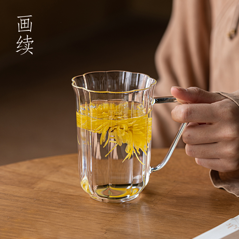 精致高颜值水杯多个手柄颜色可选