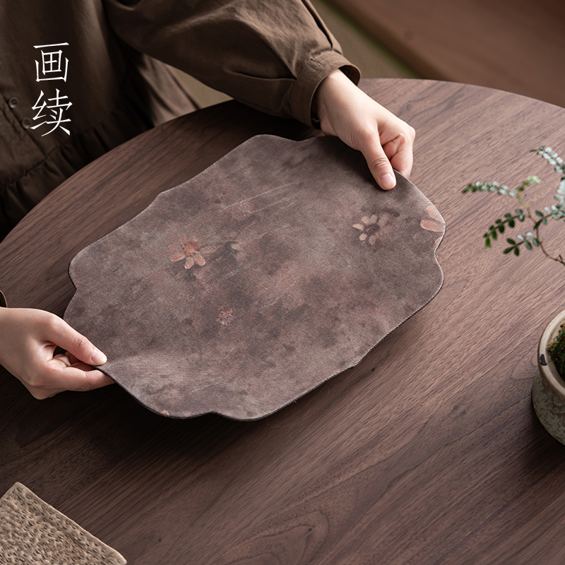 画续植萃棕如意干泡席茶席