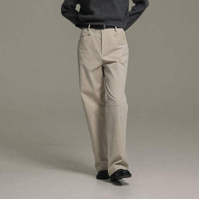 AIRIQI冬季新款百搭通勤休闲裤