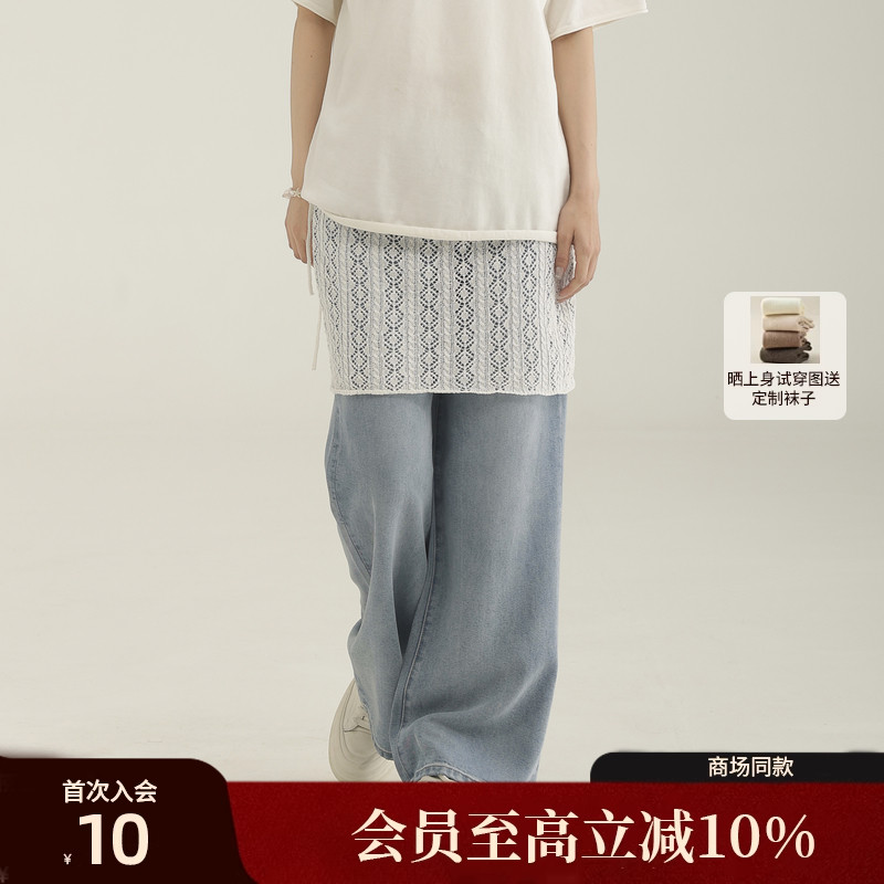 AIRIQI25夏新款屁帘半身裙