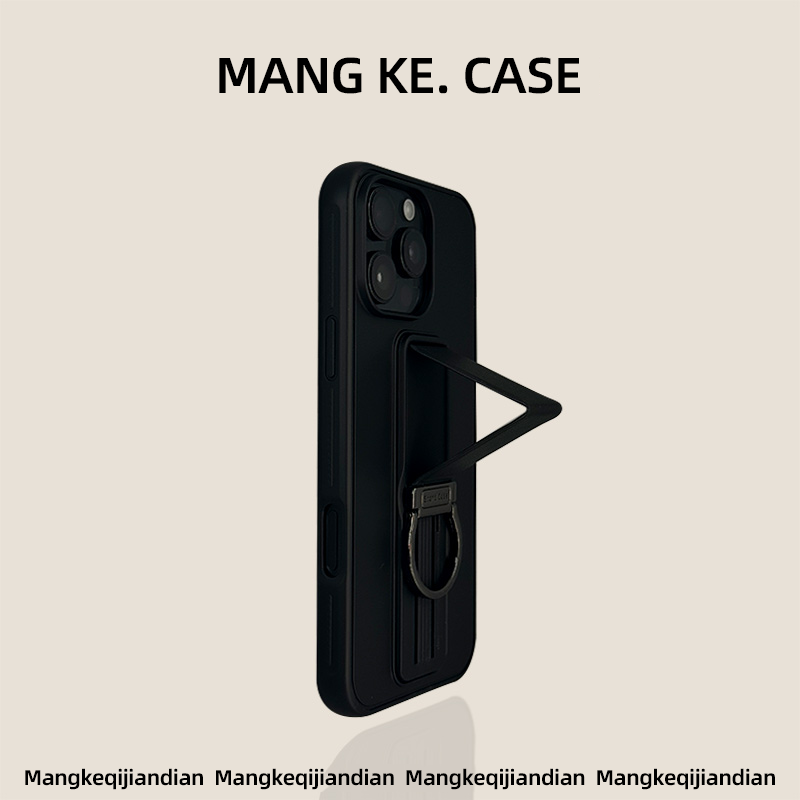 【3c认证】金属指环折叠手机壳