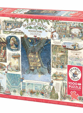Cobblehill-冬天故事-1000片-进口正品拼图益智解压烧脑玩具潮玩