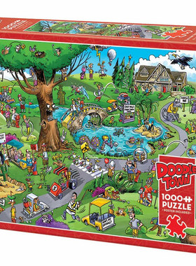 Cobblehill-高尔夫球-1000片-进口正品拼图益智解压烧脑玩具潮玩