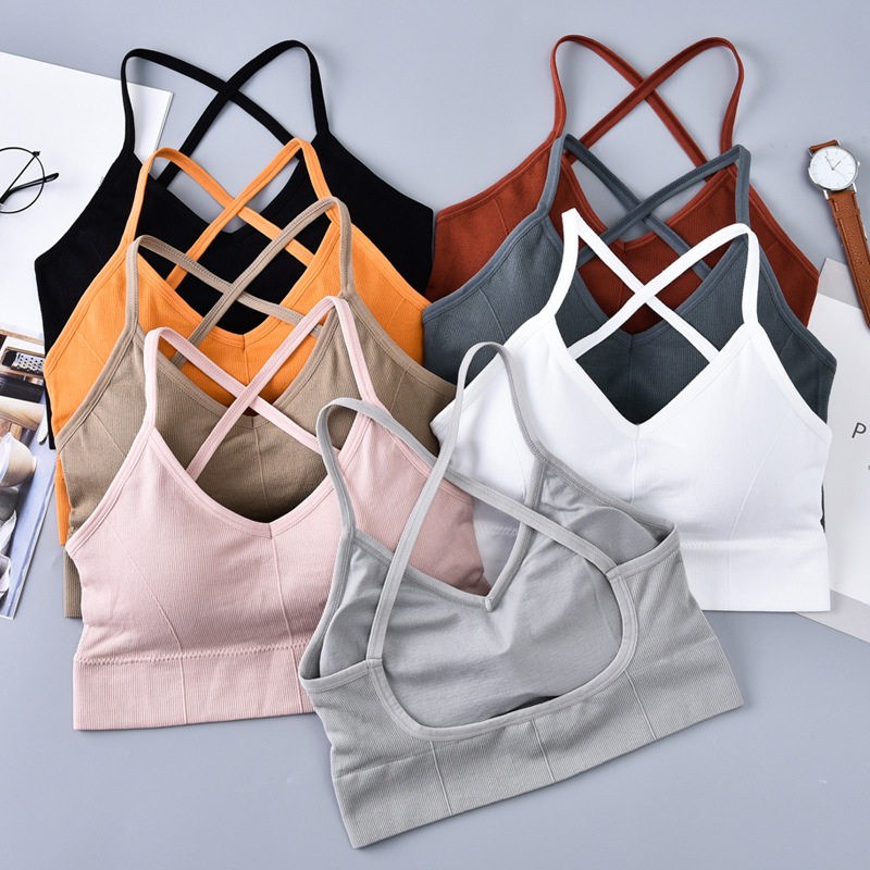 Sport Bras Women Cross Strap Beauty Back Underwear Sexy|msdalam kategori Pakaian Dalam/seluar dalam lelaki/tracksuit, Bra - dari Buy2taobao.com untuk memberikan perkhidmatan ejen Taobao profesional membeli