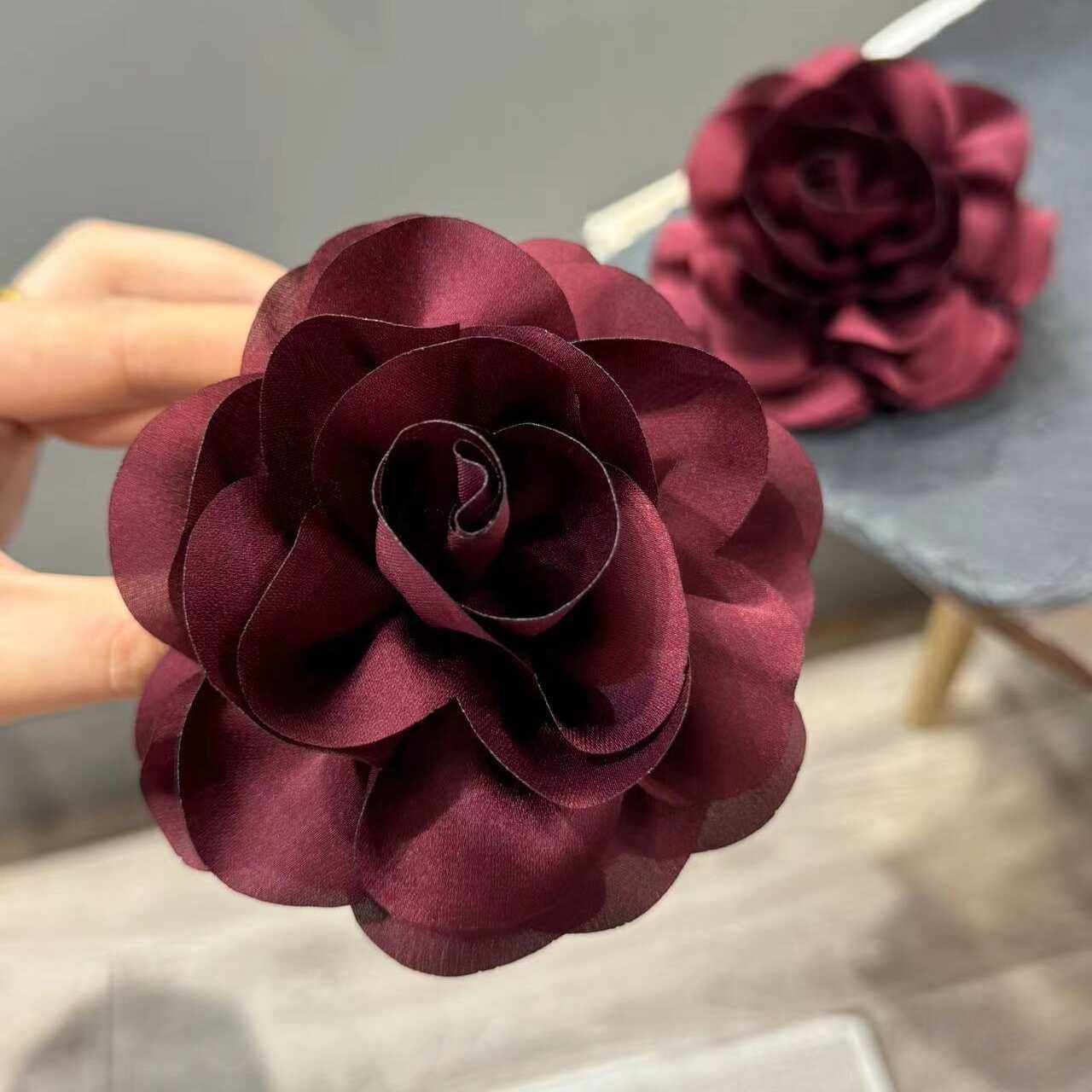 韩国进口玫瑰花抓夹女秋冬新色安可拉红头花后脑勺鲨鱼夹花朵发饰,饰品/流行首饰/时尚饰品新,发饰,淘宝优惠券,粉丝福利购,淘宝优惠卷