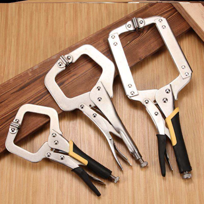 管木工子加固钢型卡管做木工夹钢的夹加夹c固锁墙夹双钢管夹神器