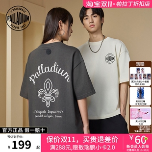 T恤178011 情侣休闲宽松短袖 PALLADIUM帕拉丁夏季 男女款