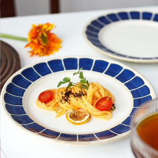 二郎家〖芬兰主题高级感满满〗陶瓷餐盘西餐怕意面盘菜盘牛排盘子