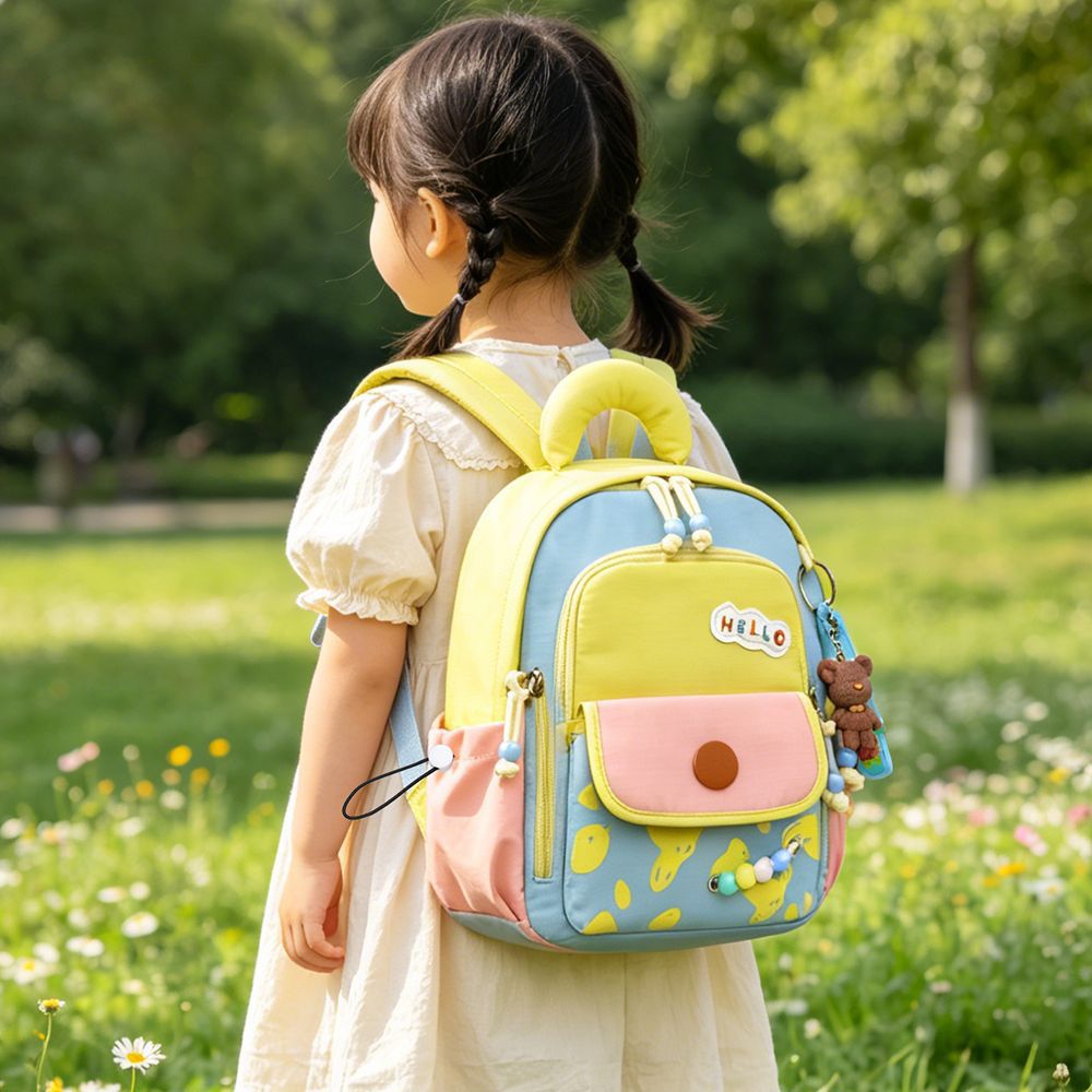 2026新款幼儿园书包透气小中班3岁5岁女童背包学前班男童双肩包