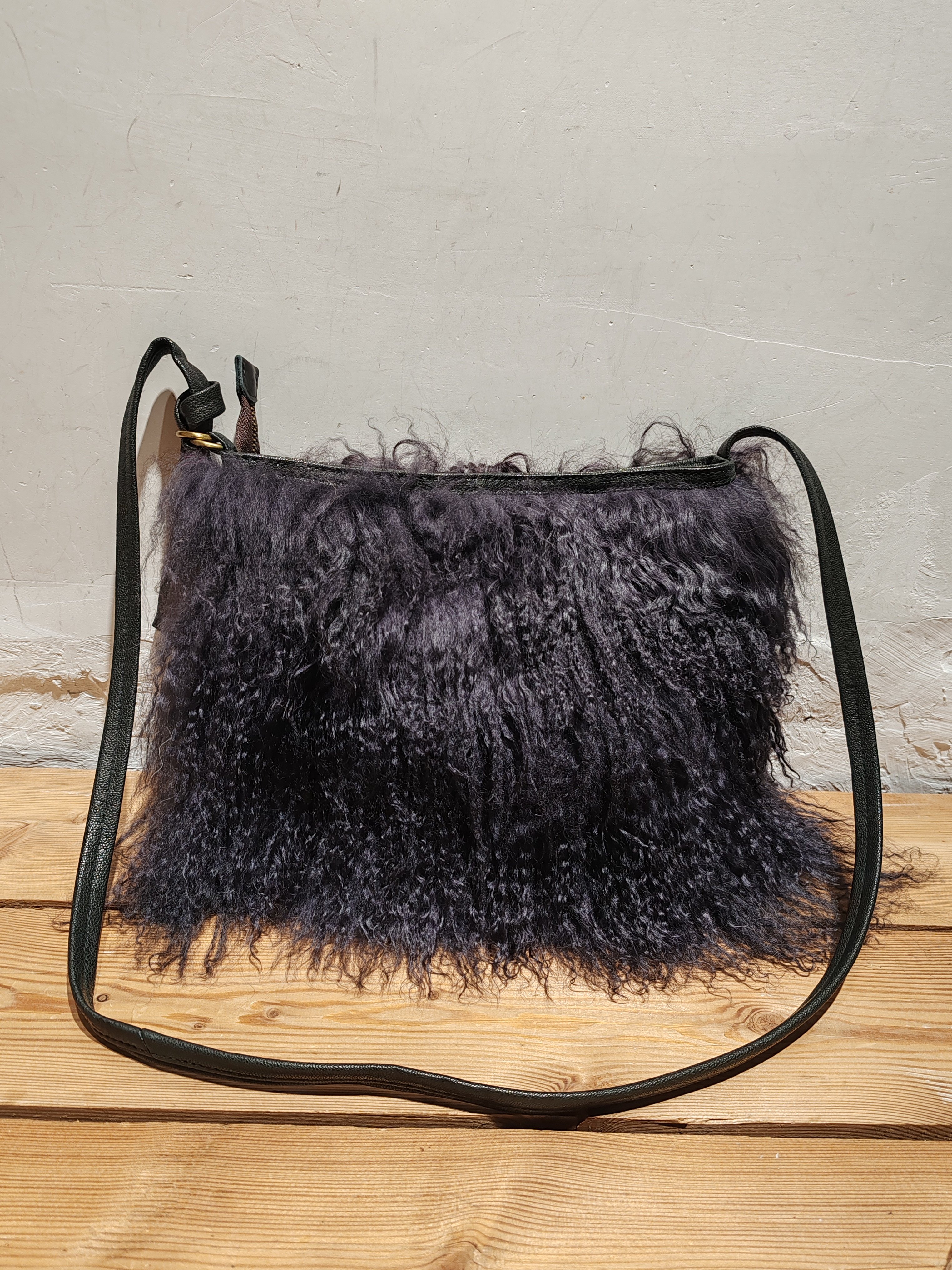 出口日本m*issi滩羊毛真毛鹿皮休闲时尚单肩斜挎包,箱包皮具/热销女包/男包,通用款女包,淘宝优惠券,粉丝福利购,淘宝优惠卷