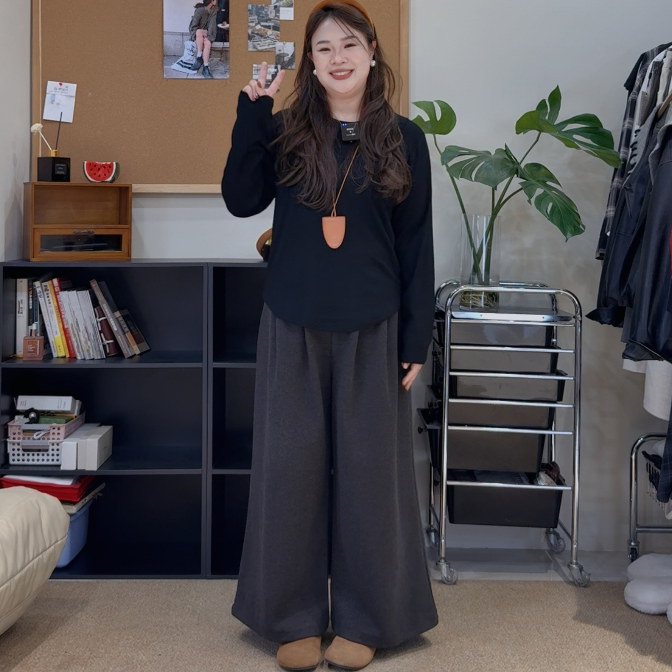 【百搭叠穿圆领T】磨毛纯色叠穿层次感内搭T恤打底上衣