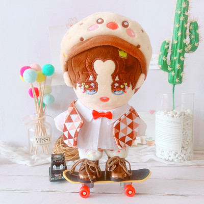 taobao agent Doll, small scooter, cotton props, 20cm, 15cm