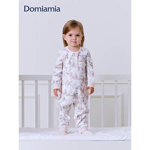 【新品】Domiamia宝宝连体衣秋冬婴儿衣服百天满月小月龄a类哈衣
