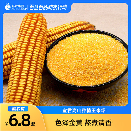 陕西包谷榛子宜君玉米糁农家