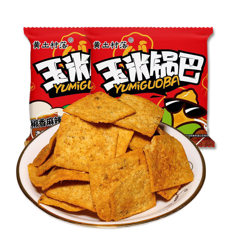 【直播】玉米锅巴椒香麻辣40g*10袋