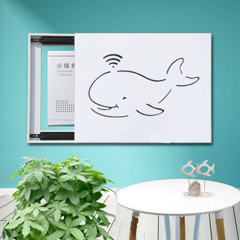 电表箱装饰画多媒体箱遮挡箱弱电闸配电箱电源总开关装饰盒免打孔