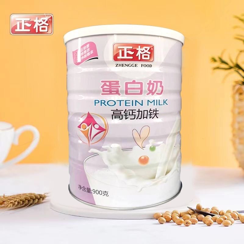 正格蛋白奶（高钙加铁）900克大豆分离蛋白/混合蛋